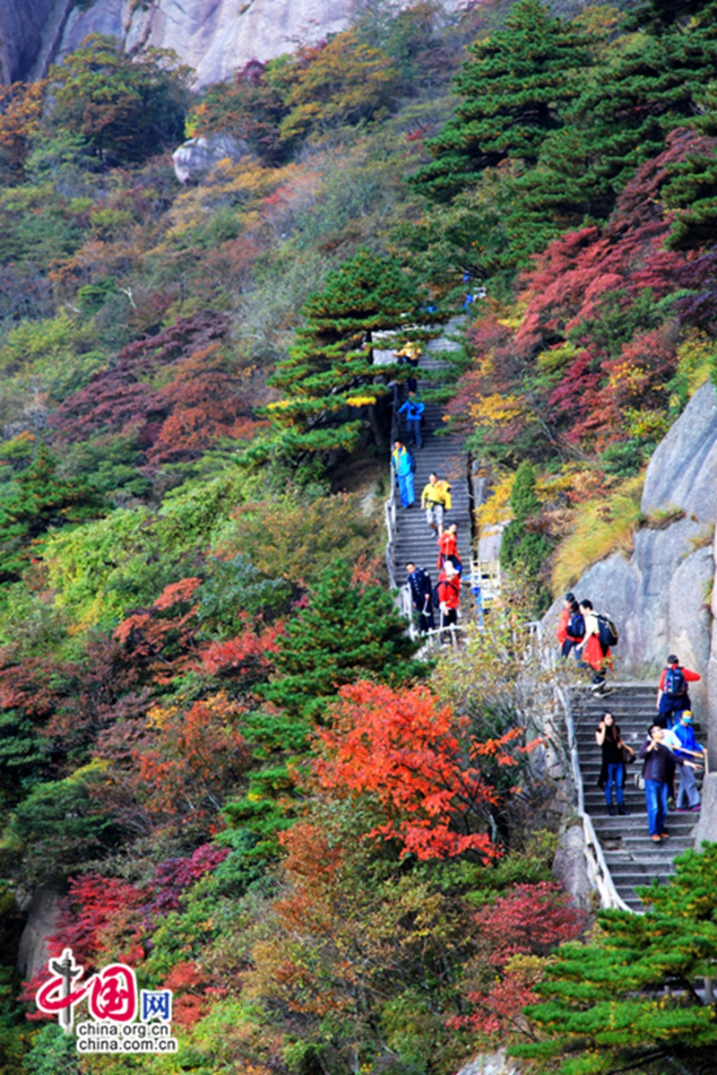 Las montes Huang: mejor destino para pasar el otoño en China 