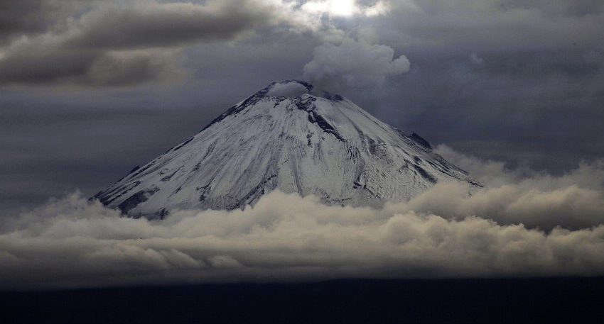 Diez fotos más espectaculares de la vista hermosa del Volcán Popocatépetl de México 