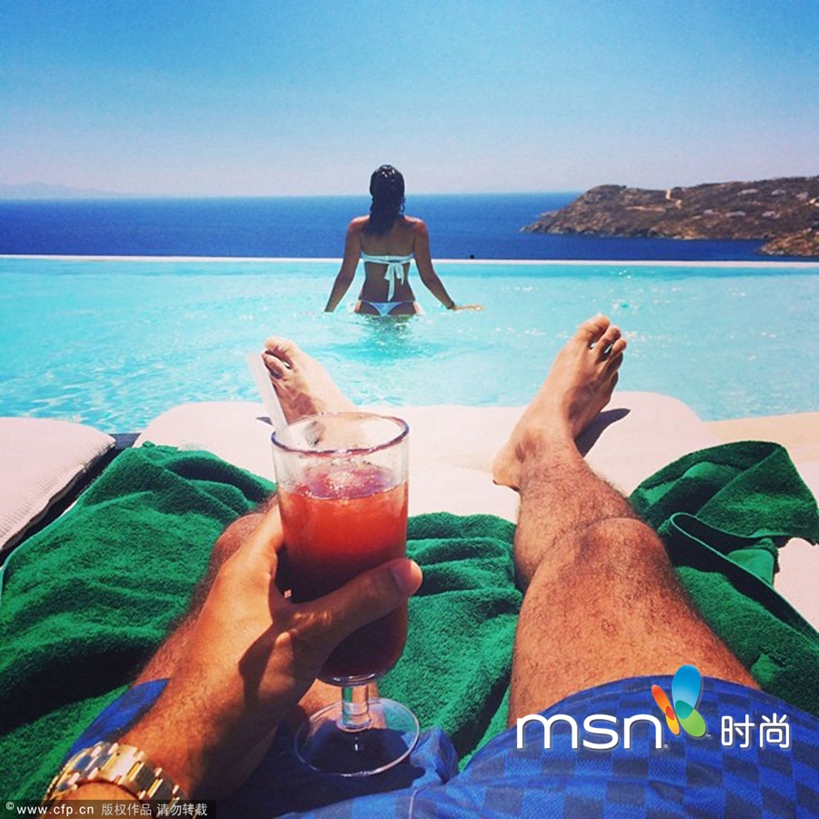 Selfies sensuales de las chicas en bikini