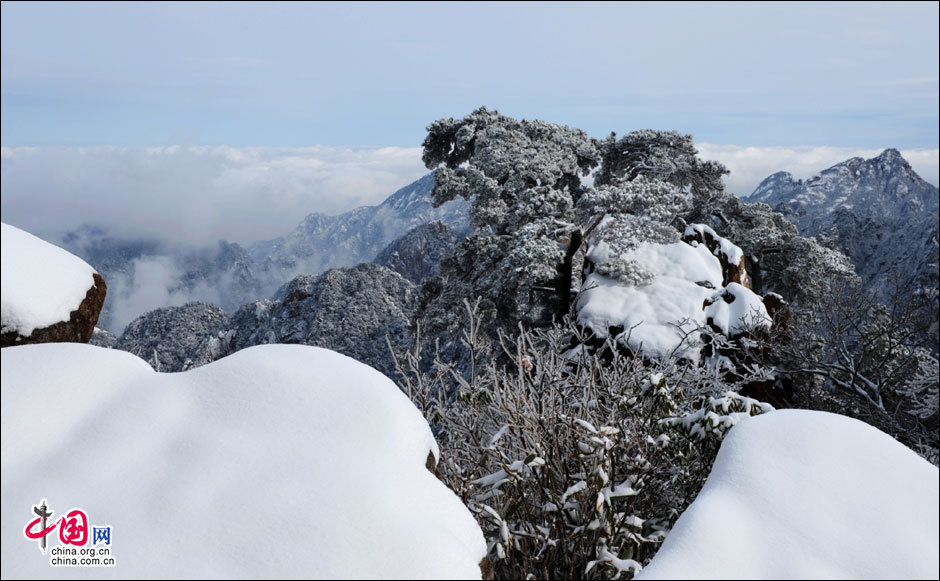 Montes Huang, mejor destino para disfrutar de la nieve