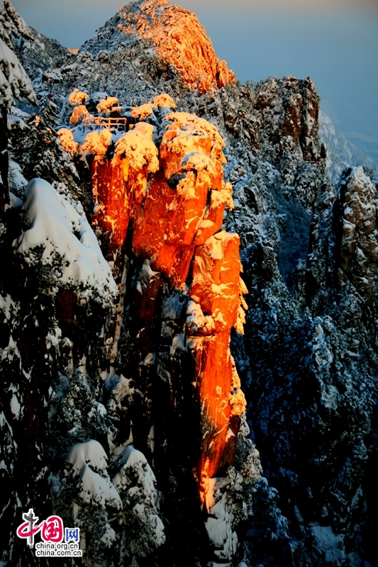 Montes Huang, mejor destino para disfrutar de la nieve