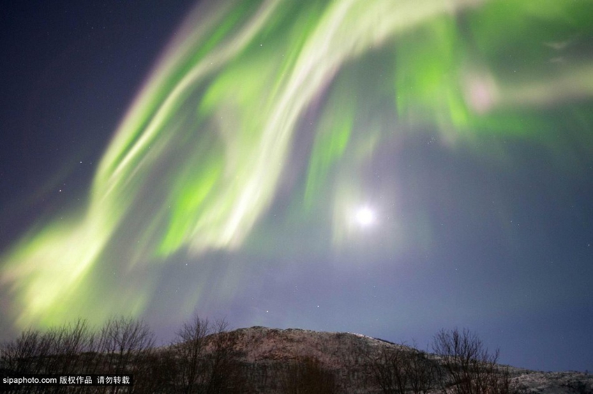 Maravillosa aurora ilumina fiordos de Noruega5
