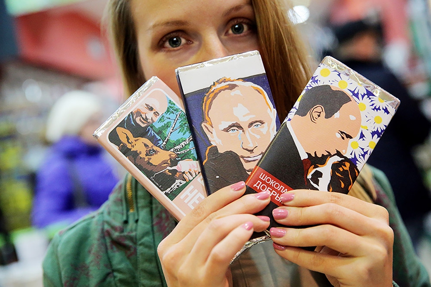 Venden chocolate 'Putin' en Rusia4