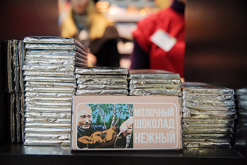 Venden chocolate 'Putin' en Rusia3