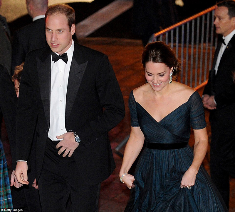 Pareja real de Bretaña William y Kate asistieron a gala en Manhattan 1