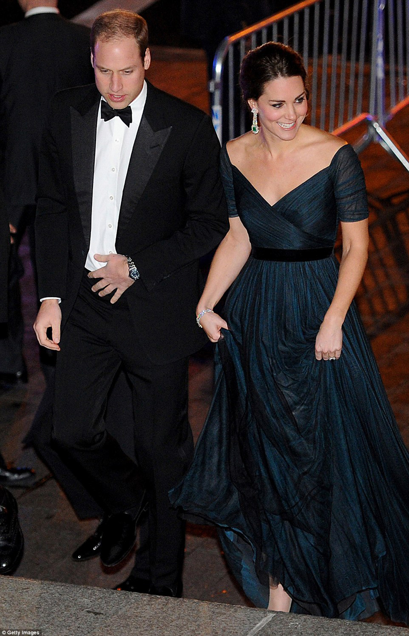 Pareja real de Bretaña William y Kate asistieron a gala en Manhattan 3