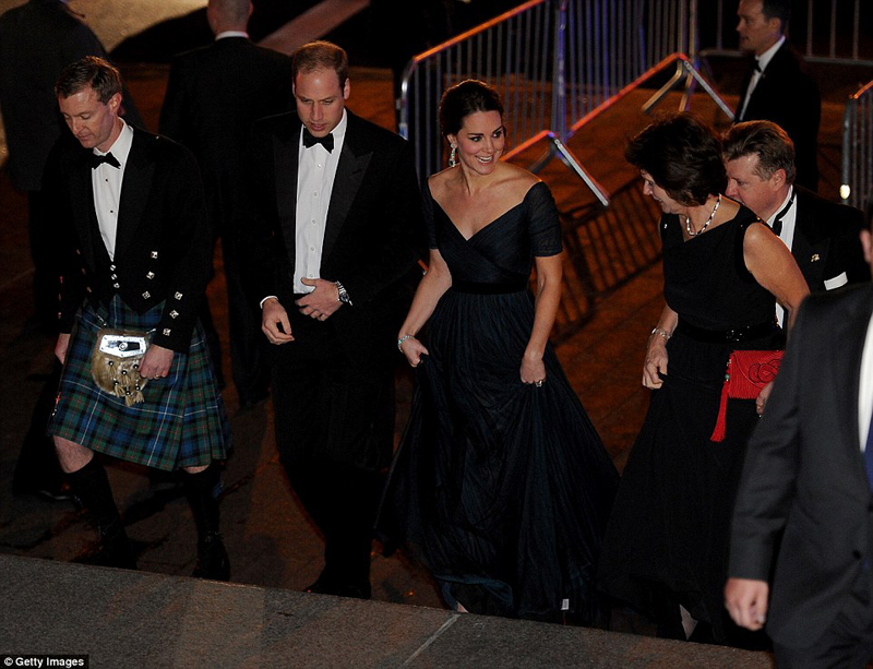 Pareja real de Bretaña William y Kate asistieron a gala en Manhattan 4