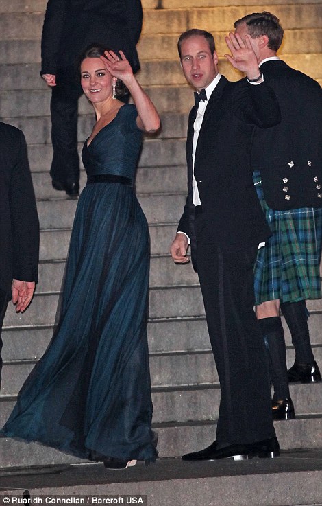 Pareja real de Bretaña William y Kate asistieron a gala en Manhattan 55