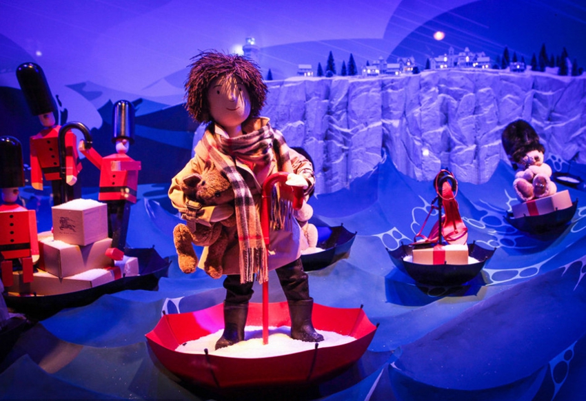 Los escaparates mejor adornados para la Navidad 2014d