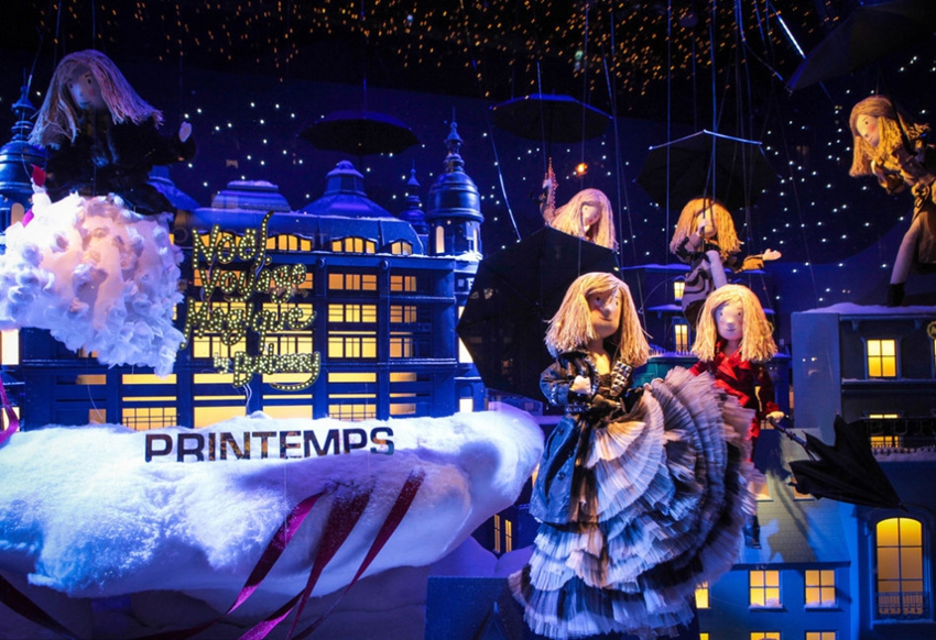 Los escaparates mejor adornados para la Navidad 2014g