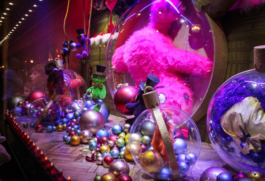 Los escaparates mejor adornados para la Navidad 2014h