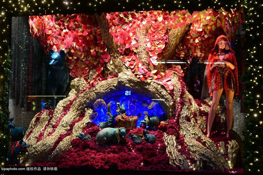 Los escaparates mejor adornados para la Navidad 2014i