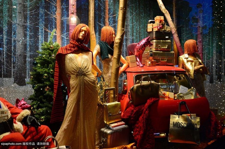 Los escaparates mejor adornados para la Navidad 2014aw