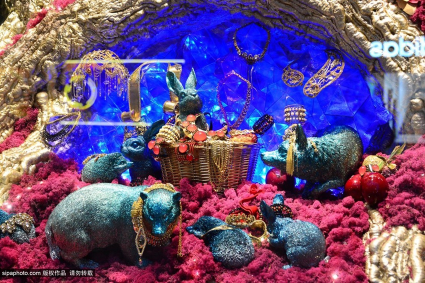 Los escaparates mejor adornados para la Navidad 2014m