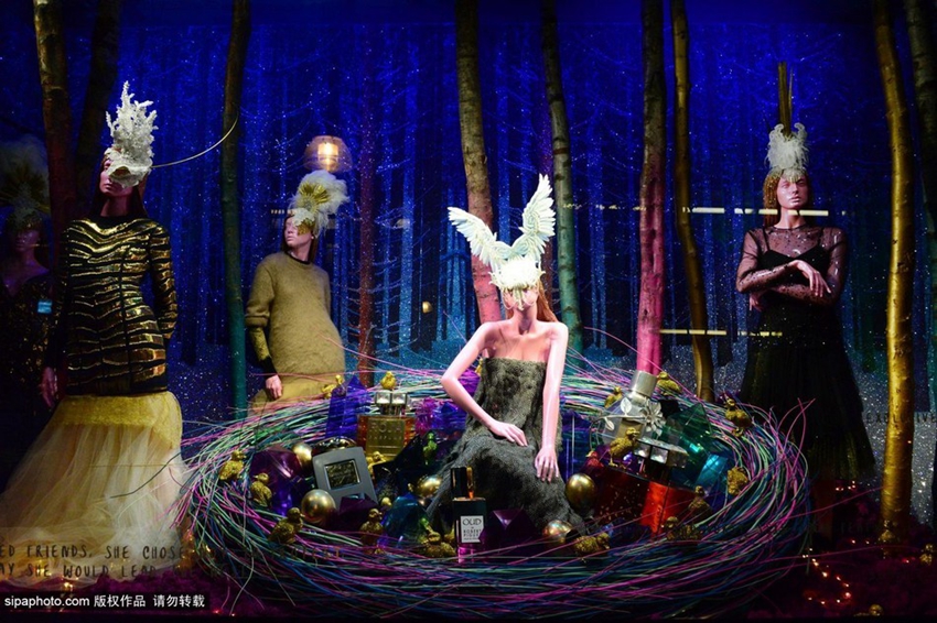 Los escaparates mejor adornados para la Navidad 2014t