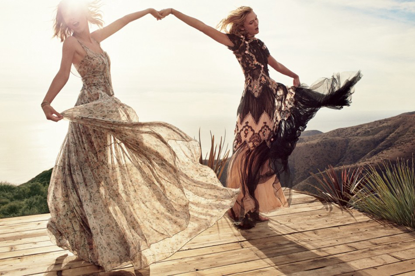 Taylor Swift y Karlie Kloss posan para VOGUE6