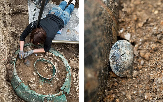 Descubren lujosa tumba de un príncipe celta de hace 2.500 años en Francia5