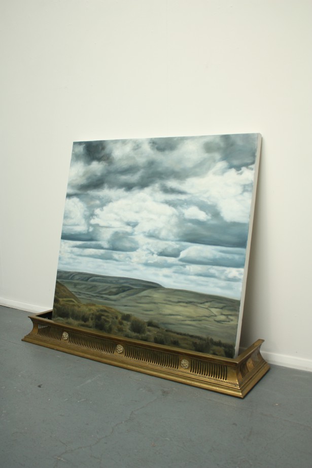 Un pintor daltónico pinta paisajes con y sin las gafas que corrigen su visión4