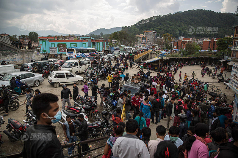 Todos los civiles de Nepal se huyeron de su capital, Kathmandu, tras el terremoto3