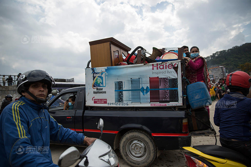 Todos los civiles de Nepal se huyeron de su capital, Kathmandu, tras el terremoto5