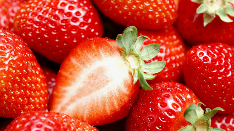 Fresas, aptas para consumo humano en capital china, según investigación Fresas, aptas para consumo humano en capital china, según investigación