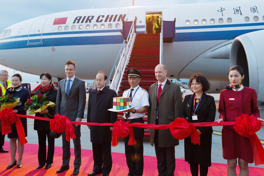 Air China inaugura nueva ruta directa Budapest-Beijing1