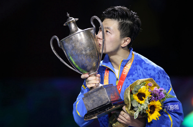 Tenis de Mesa: Ma Long de China gana campeonato mundial 3