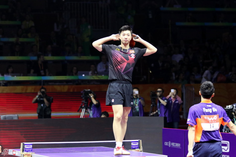 Tenis de Mesa: Ma Long de China gana campeonato mundial 4