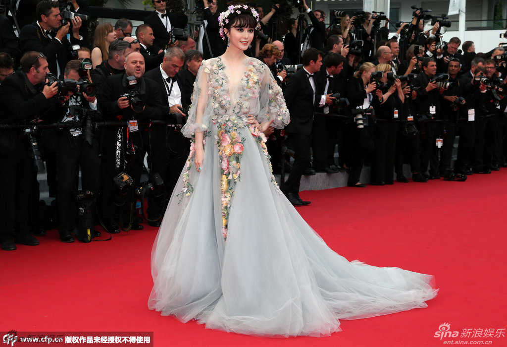 La actriz china Fan Bingbing gana el título del mejor look del segundo día del Festival de Cannes de 2015