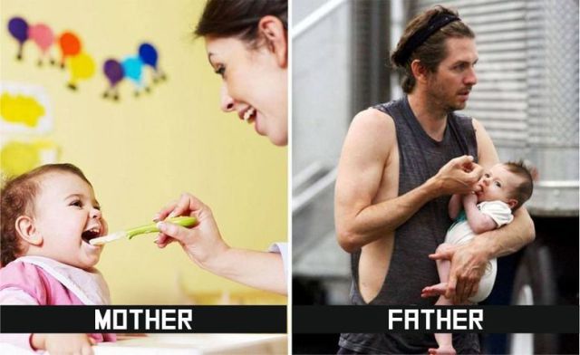 ¿Cuál es la diferencia entre Mamá y Papá?5