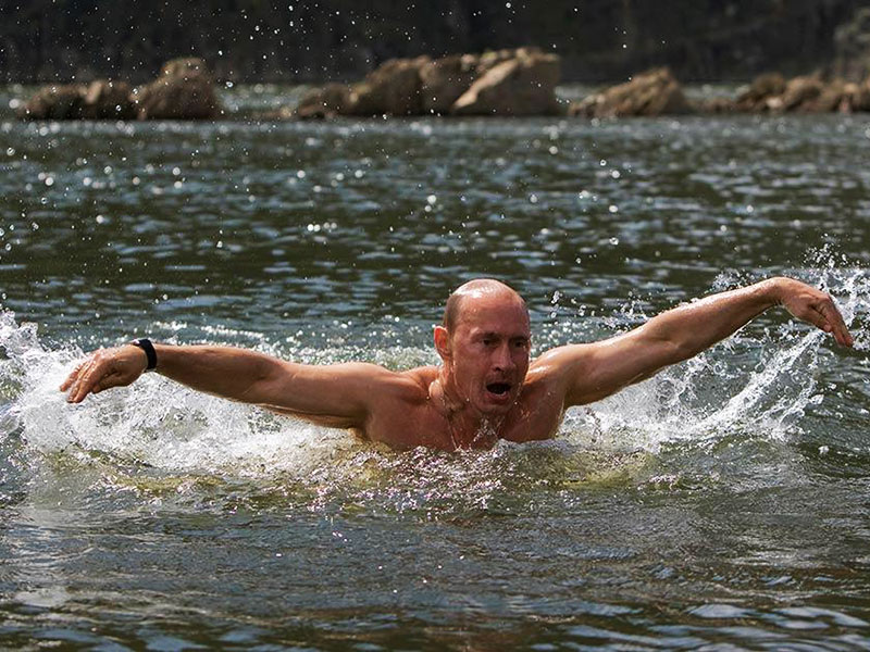 De presidente a deportista: Putin es uno de los líderes mundiales que más practica deportes9