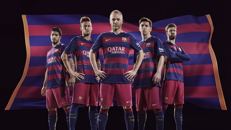 Nueva Camiseta del Barcelona para 2015 - 2016 Con Franjas Horizontales4