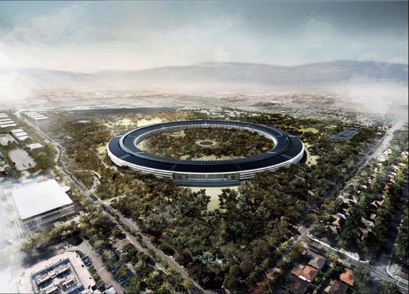 Éstos son los nuevos edificios de Apple, Amazon, Google y Facebook4