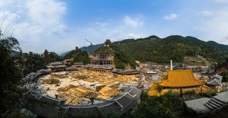 El mayor complejo arquitectónico al estilo miao abrirá en Chongqing