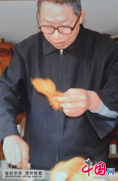 Enciclopedia de la cultura china: El último productor de pinceles chinos 2
