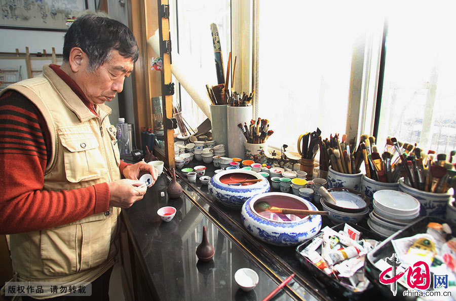 Enciclopedia de la cultura china: El artista “todopoderoso” de las estampas de Año Nuevo de Yangliuqing 5