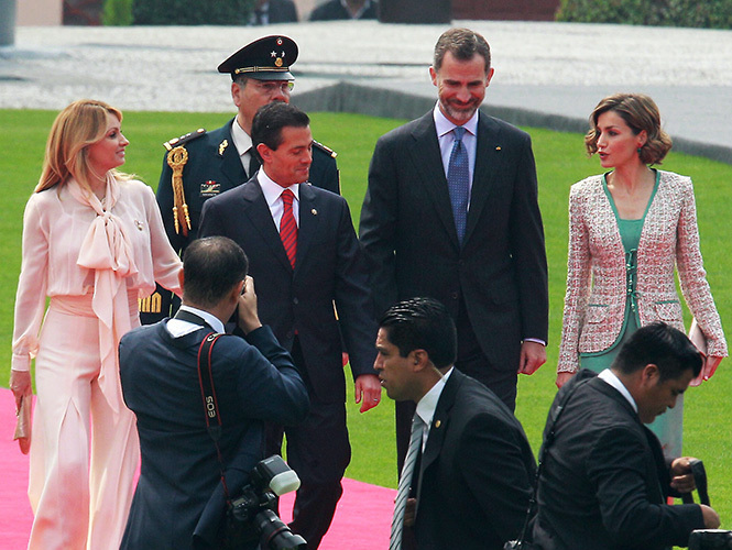 Los reyes de España realizan su primera visita oficial a México