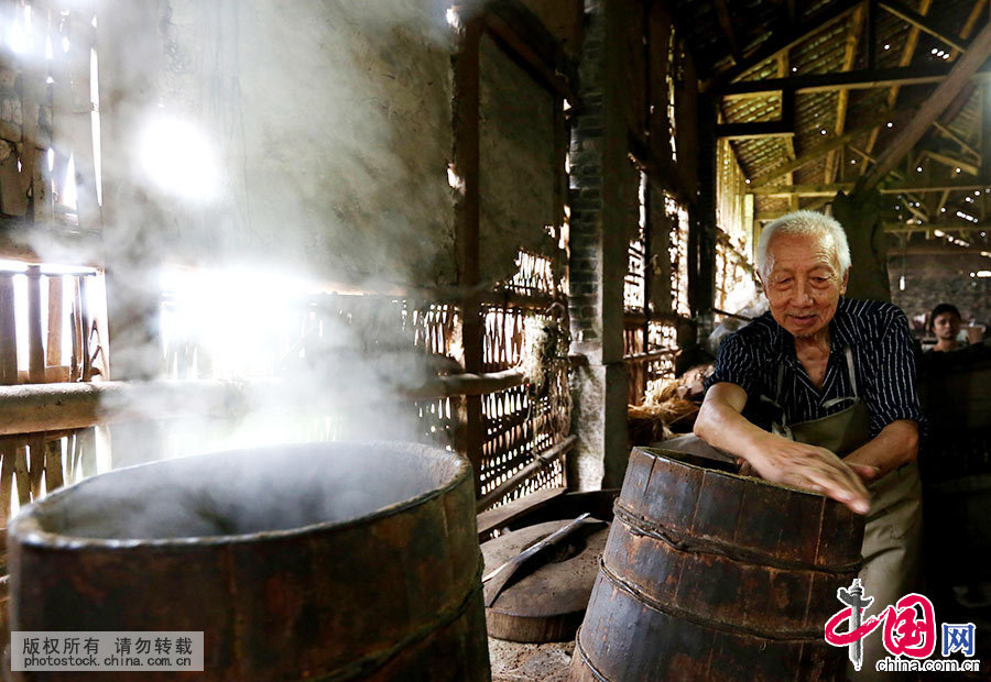 Enciclopedia de la cultura china: La despedida del taller de aceite de tung 3