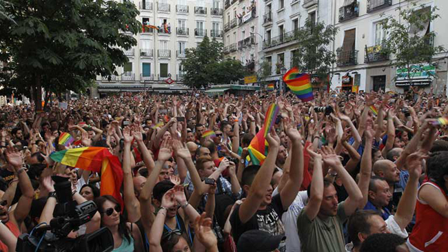 La fiesta del Orgullo Gay en Madrid2