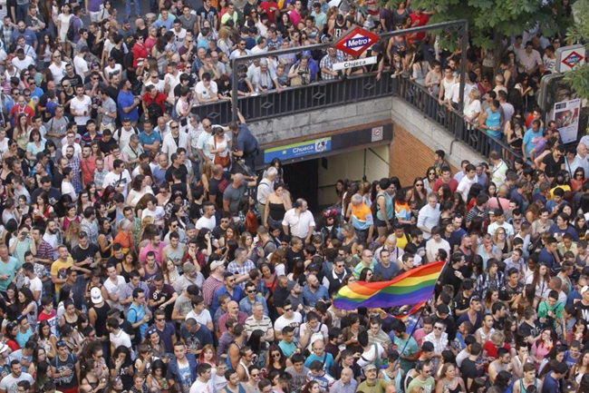 La fiesta del Orgullo Gay en Madrid4