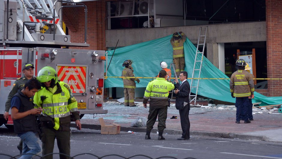 Se producen dos explosiones en Bogotá