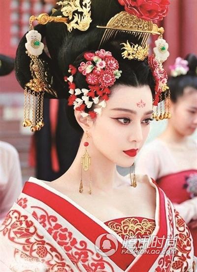 Las mujeres bellas de Dinastía Tang interpretadas por actriz Fan Bingbing