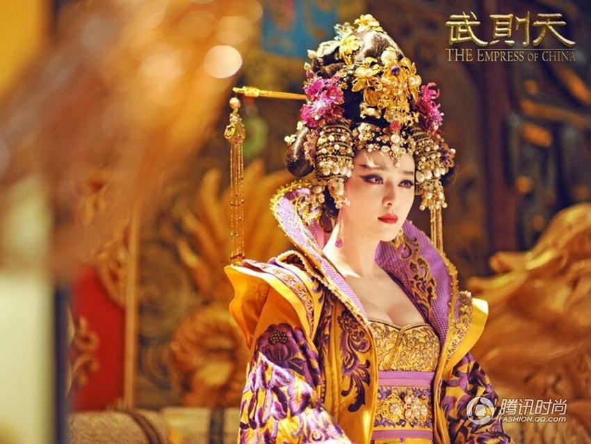 Las mujeres bellas de Dinastía Tang interpretadas por actriz Fan Bingbing