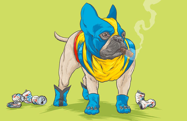 Marvel Superhéroes serían mucho más adorables si fueran perros4