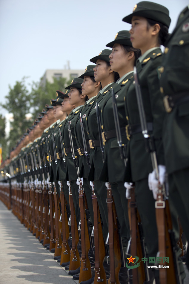 Soldados del Ejército Popular de Liberación de China 