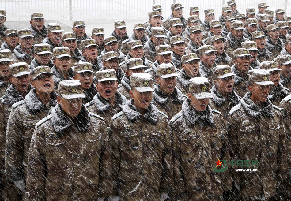 Soldados del Ejército Popular de Liberación de China 