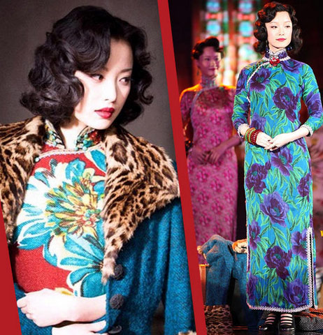 Las celebridades femeninas brillan en &apos;Qipao&apos;
