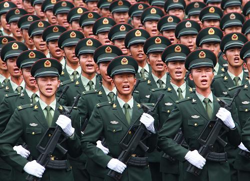 China se prepara para desfile militar 1