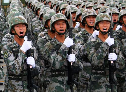 China se prepara para desfile militar 2