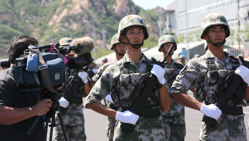 Nuevas tecnologías facilitan preparación del desfile para el Día de Victoria de China